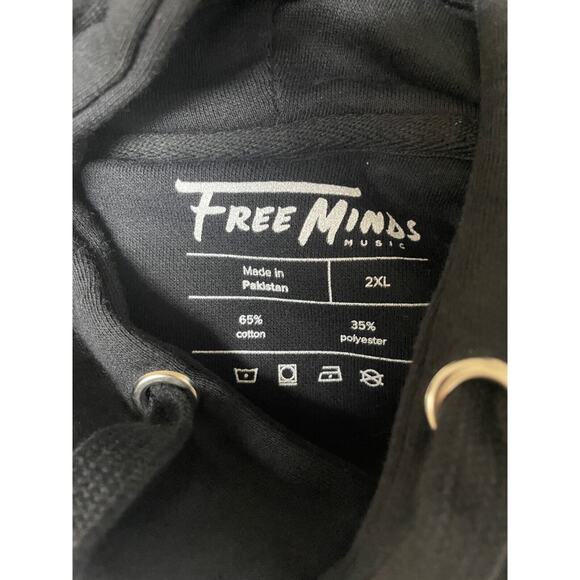 MAF teeski hoodie free minds music hoodie album release black 2XL - Picture 4 of 8